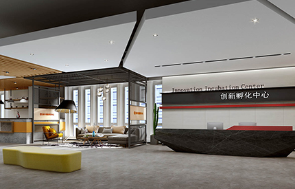 創(chuàng)新孵化中心辦公室裝修設(shè)計(jì)